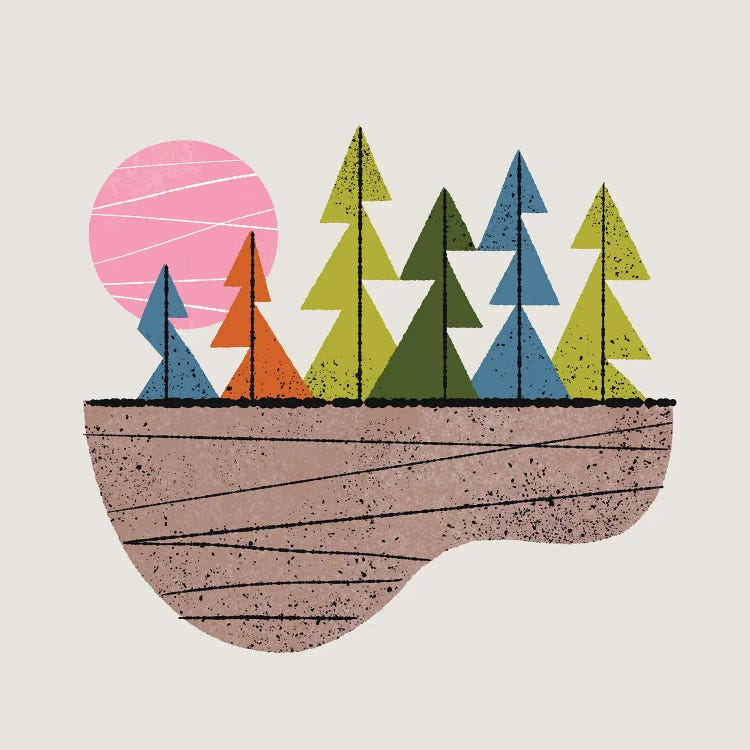 North Woods by Renea L. Thull wall art