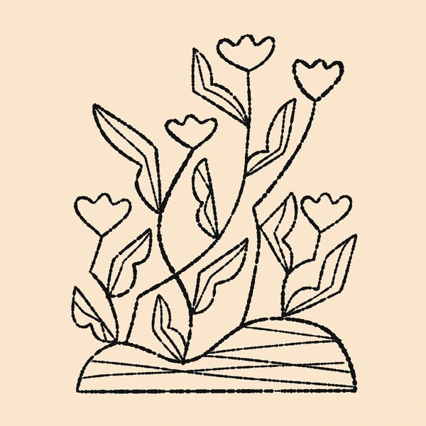 Five Tulips