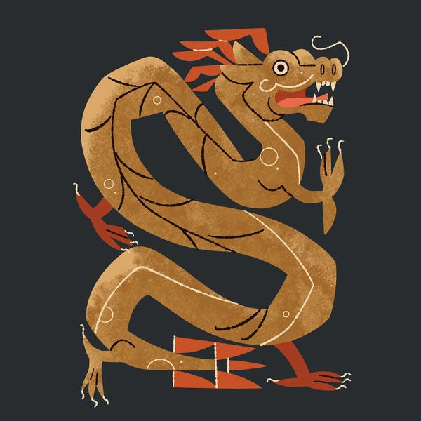 Dragons: Lucky Dragon by Renea L. Thull