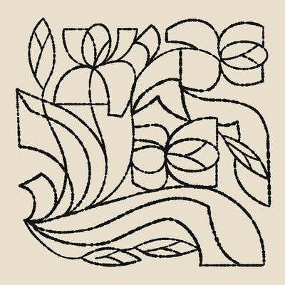 Linear Iris by Renea L. Thull art print