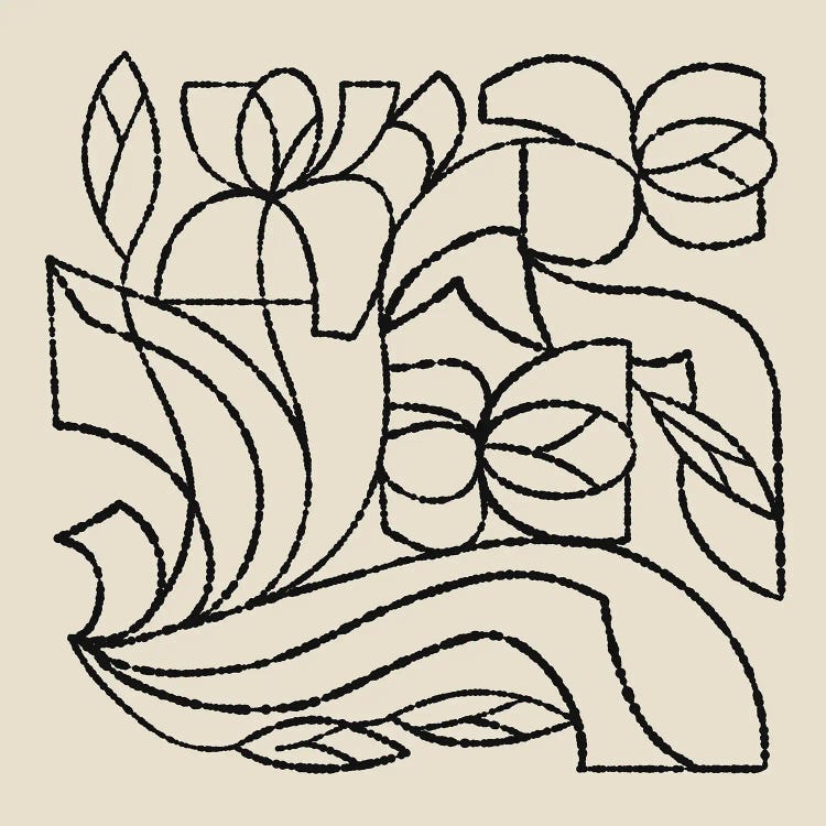 Linear Iris by Renea L. Thull wall art