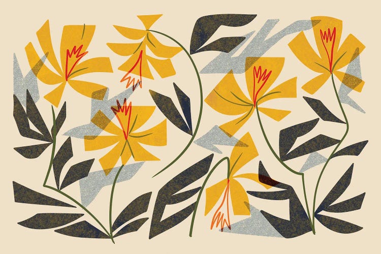 Wild Yellow Lilies