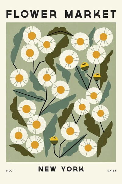 Kitchen: Flower Market I by Renea L. Thull