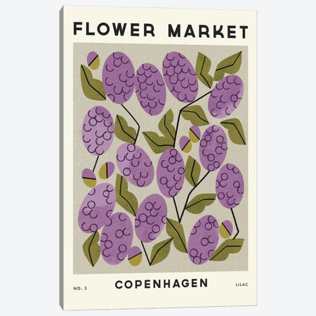 Flower Market III Canvas Print #RNT94} by Renea L. Thull Canvas Artwork