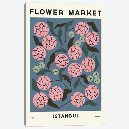 Flower Market IV Canvas Print #RNT95} by Renea L. Thull Canvas Artwork