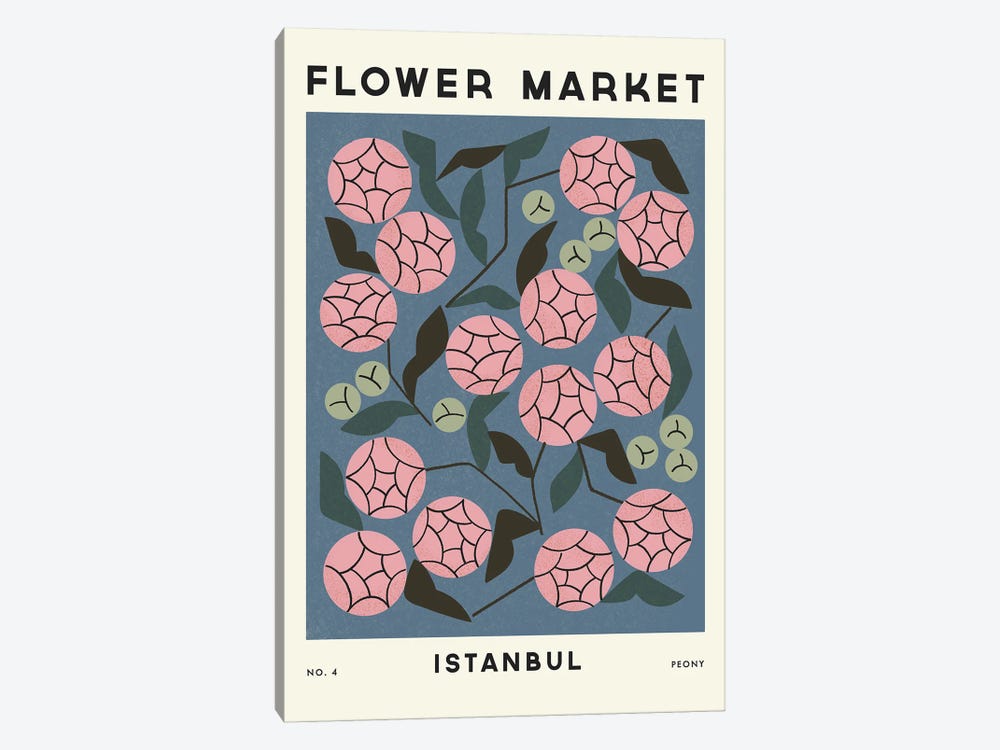 Flower Market IV by Renea L. Thull 1-piece Canvas Wall Art