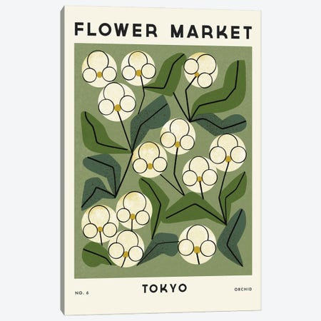 Flower Market VI Canvas Print #RNT97} by Renea L. Thull Canvas Artwork