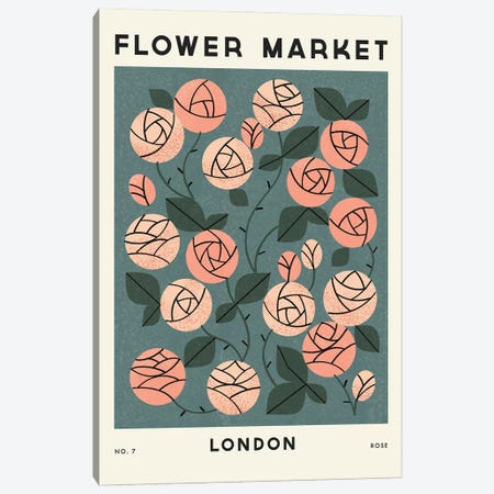 Flower Market VII Canvas Print #RNT98} by Renea L. Thull Canvas Art Print