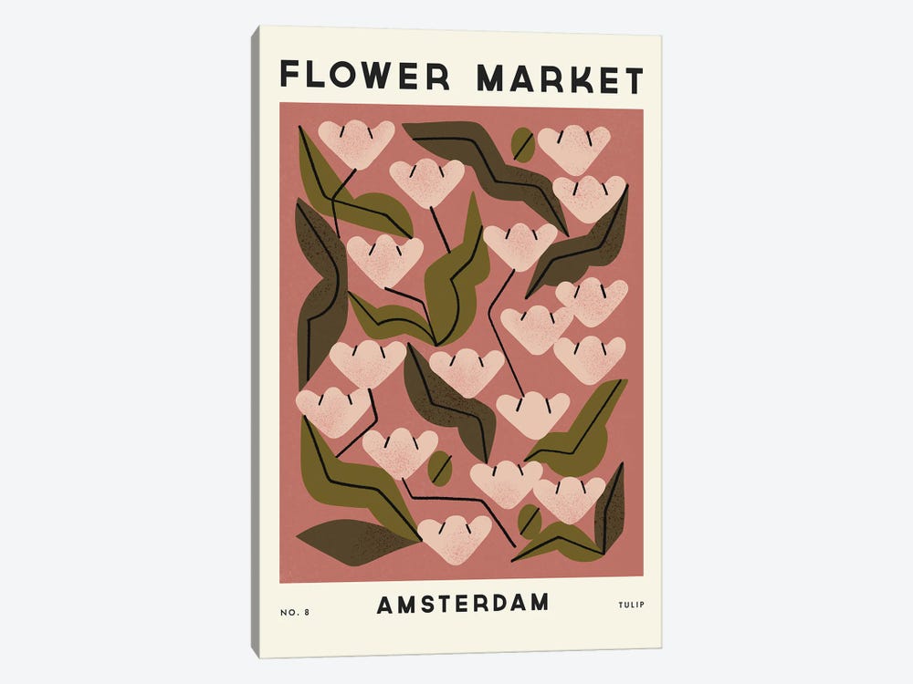 Flower Market VIII by Renea L. Thull 1-piece Canvas Art