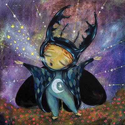 Creating the Universe by Heather Renaux canvas print