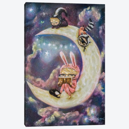 Galaxies of Imagination Canvas Print #RNX113} by Heather Renaux Canvas Artwork