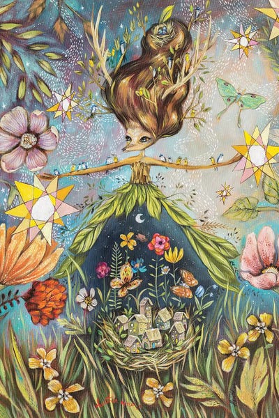 Tending Stars by Heather Renaux canvas print