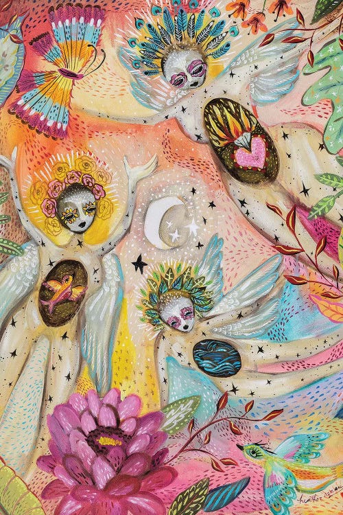 The Four Elements by Heather Renaux wall art