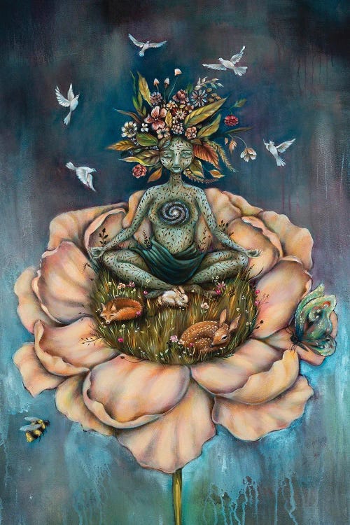 Listening by Heather Renaux wall art