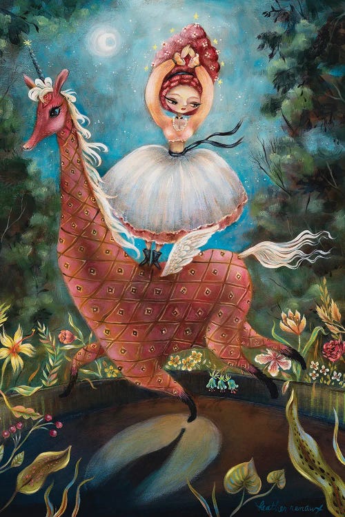 Baroque Acrobats by Heather Renaux wall art