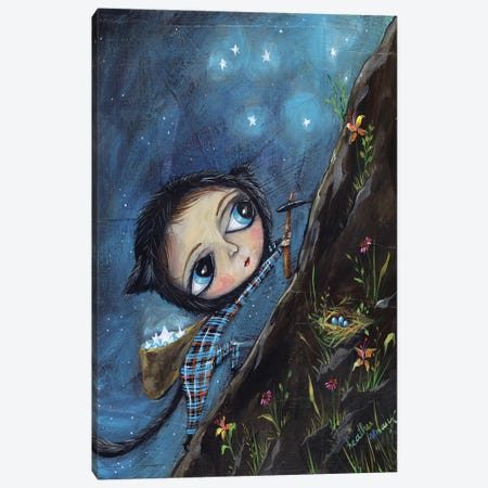 Catching Stars Canvas Print #RNX14} by Heather Renaux Canvas Art