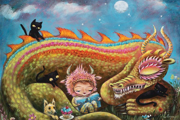 Heather Renaux: Big Friendly Dragon by Heather Renaux