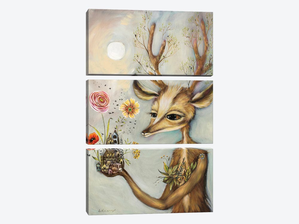 Foreign Lands by Heather Renaux 3-piece Canvas Art