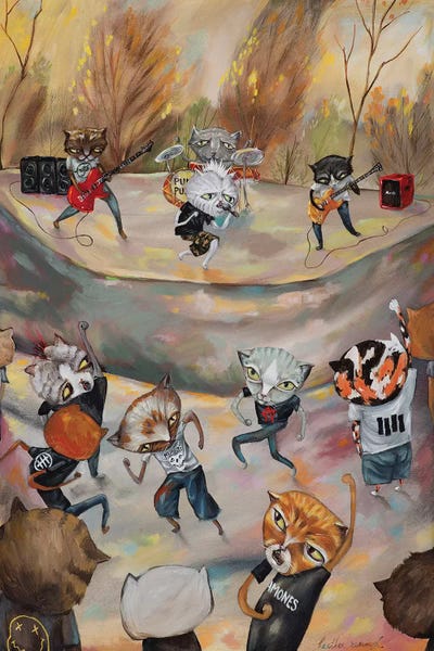 Calico Cats: Hardcore Kitties by Heather Renaux
