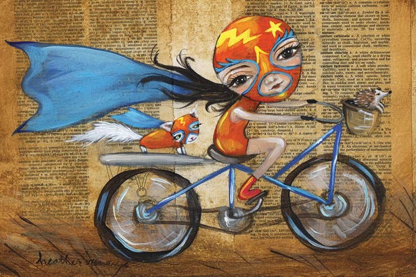 Hedgehogs: Luchadora by Heather Renaux