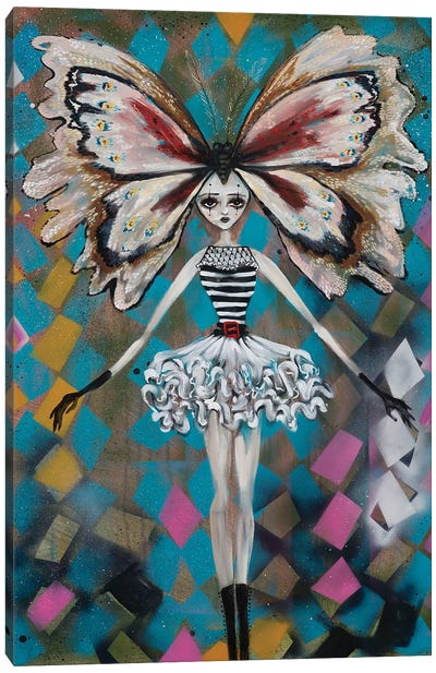 Papillon Du Cirque Canvas Art Print - Heather Renaux