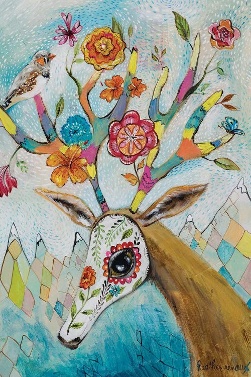 Rocky Mountain Love by Heather Renaux wall art