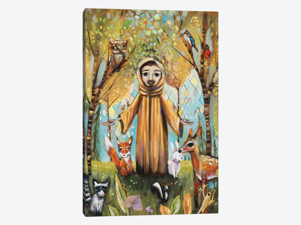 Saint Francis Asisi by Heather Renaux 1-piece Art Print