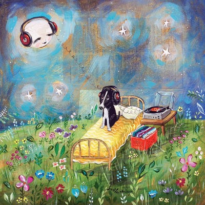 Sharin Tunes by Heather Renaux canvas print