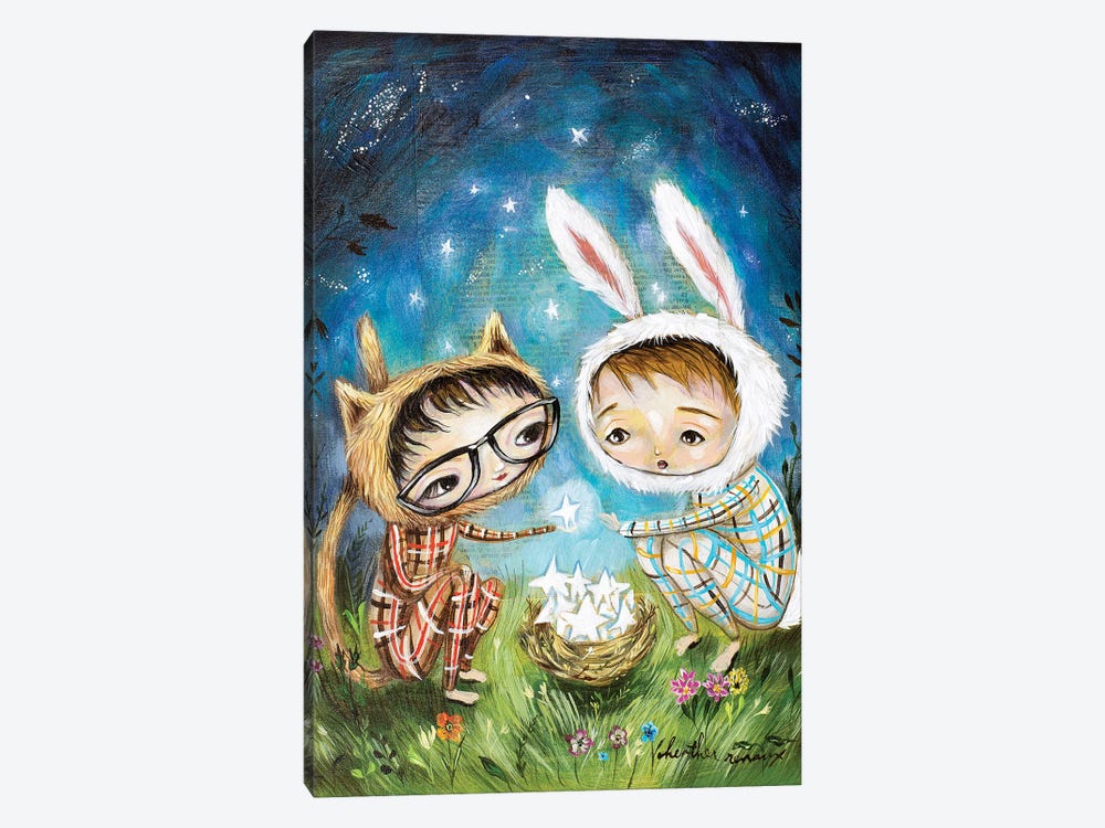 Sharing Stars by Heather Renaux 1-piece Canvas Art Print