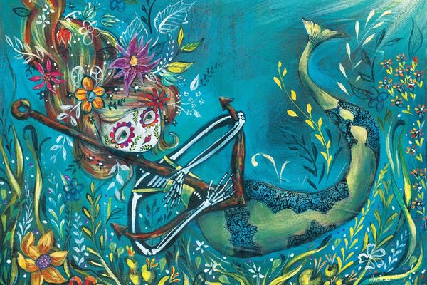 Pop Surrealism & Lowbrow: Sinking by Heather Renaux