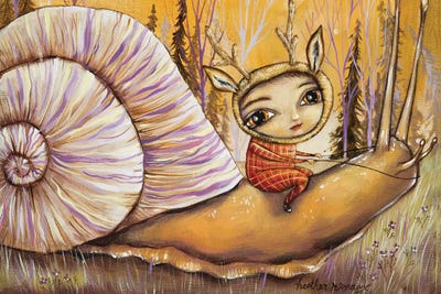 Slow Ride by Heather Renaux multi panel art