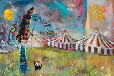 Something Wonderful This Way Comes by Heather Renaux canvas print