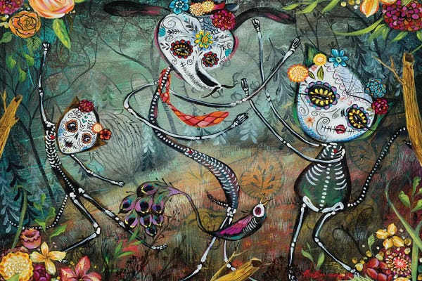 Skeletons: Spectral Dancers by Heather Renaux