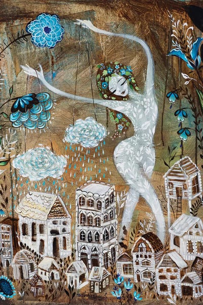 Natural Meets Mythical: Spring Rain by Heather Renaux