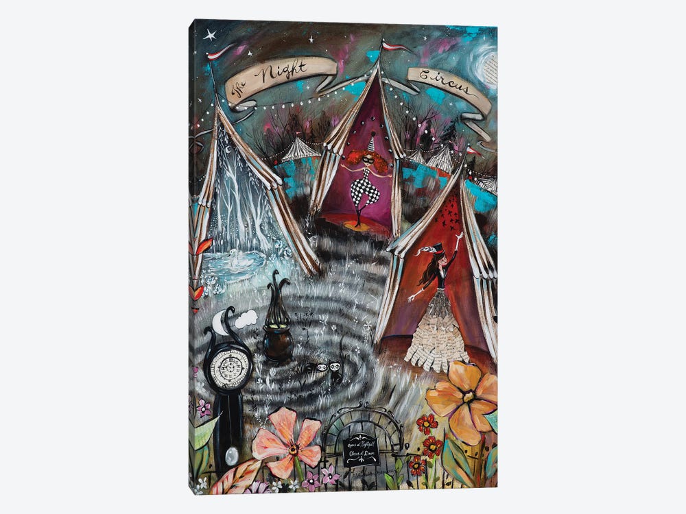 The Night Circus by Heather Renaux 1-piece Canvas Art Print