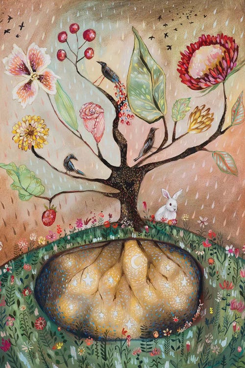 Where Bunnies Live by Heather Renaux wall art