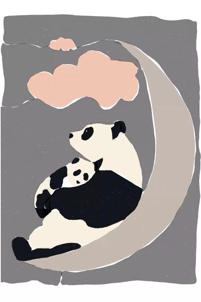 Dreamers I by Rob Delamater framed canvas print