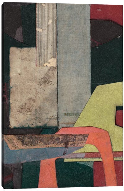 Mid-Century Collage II Canvas Art Print - Rob Delamater