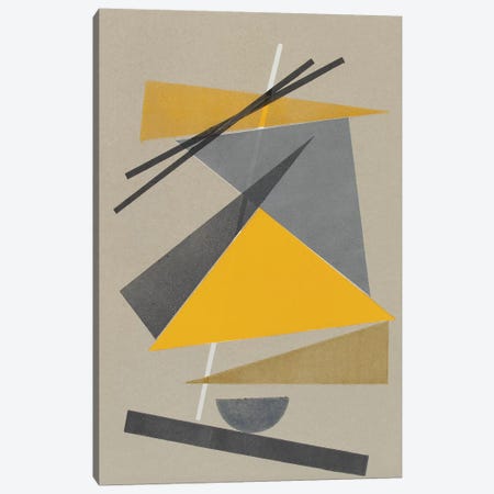Homage to Bauhaus I Canvas Print #ROB143} by Rob Delamater Canvas Artwork