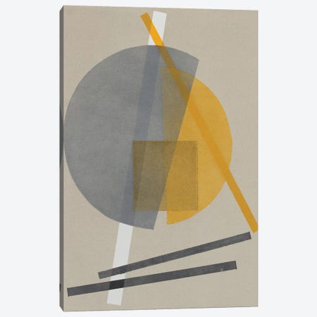 Homage to Bauhaus V Canvas Print #ROB147} by Rob Delamater Art Print