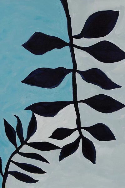 Graphic French Botanical I by Rob Delamater canvas print