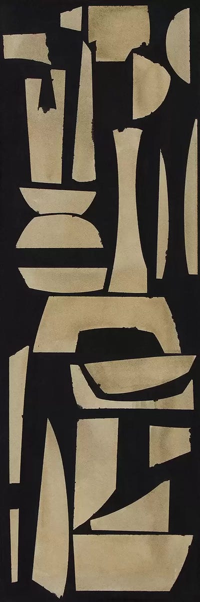 Finial IV by Rob Delamater multi panel art