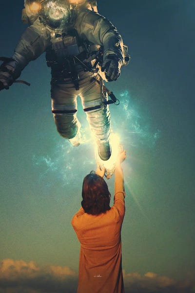 Let go of yesterday by Rob Hakemo framed wall art