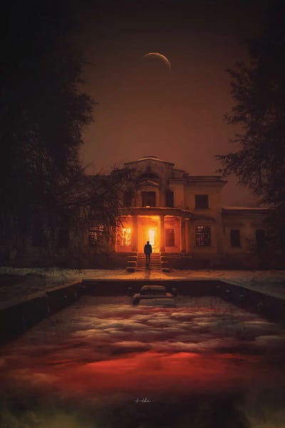 Guests. by Rob Hakemo canvas print