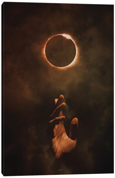 Into The Light Canvas Art Print - Eclipse Art