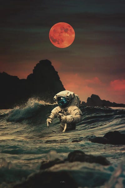 Space Fiction: Dance With The Waves by Rob Hakemo