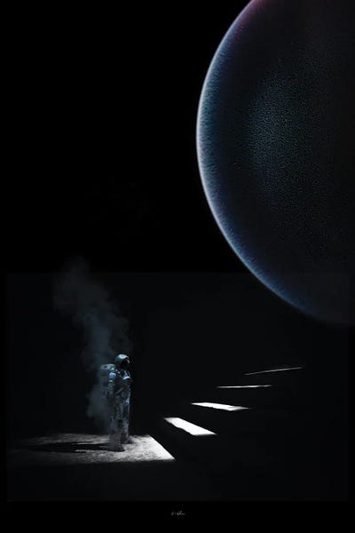 Omega by Rob Hakemo multi panel art