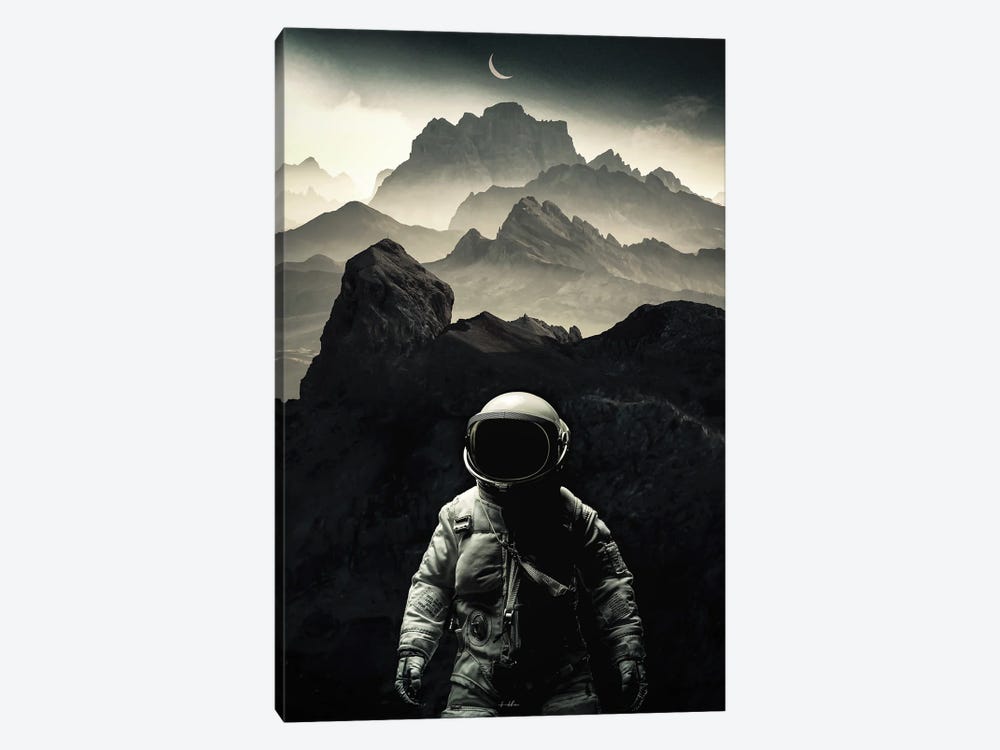 Dark Night Of The Soul by Rob Hakemo 1-piece Canvas Wall Art