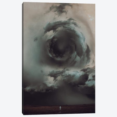 There Is Peace Even In The Storm Canvas Print #ROH189} by Rob Hakemo Canvas Wall Art