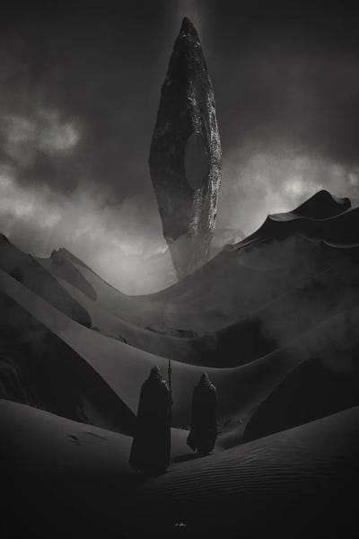 Fear Not The Unknown by Rob Hakemo framed wall art